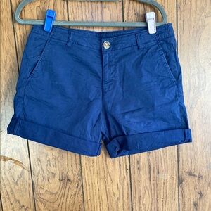 Pepe Jeans Blue Bermuda Shorts Cotton Classic
